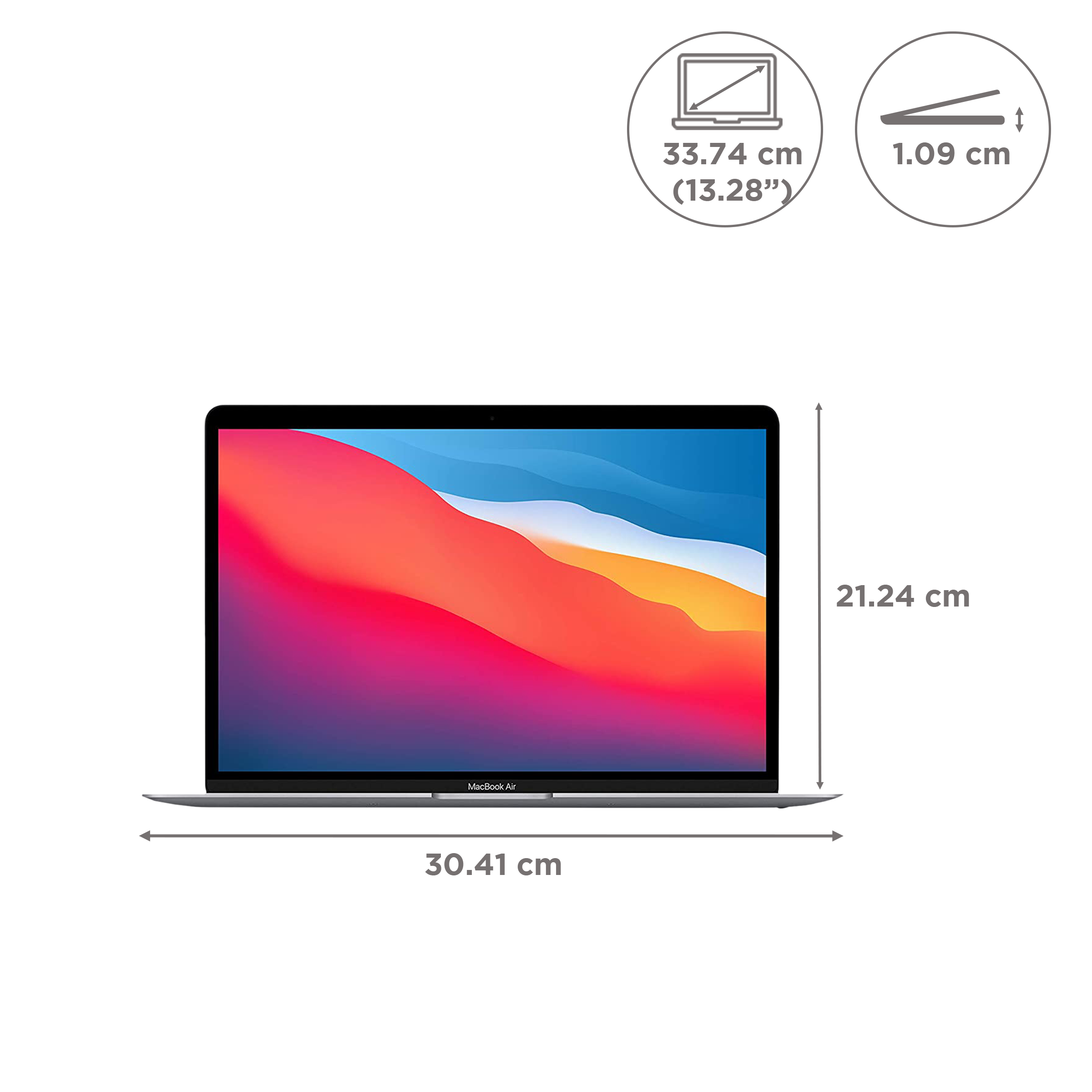 Buy Apple MacBook Air 2020 (M1, 13.3 Inch, 16GB, 256GB, macOS Big Sur